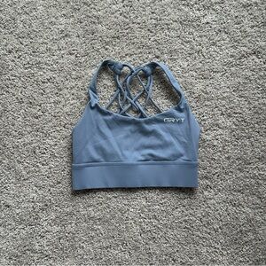 Women's GRYT Blue Sports Bra